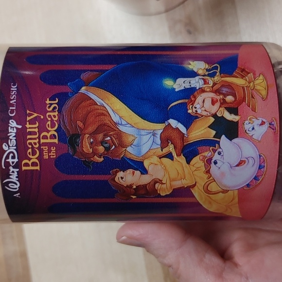 Disney Beauty and the Beast Burger King Collector's Cup Vintage - Picture 10 of 13